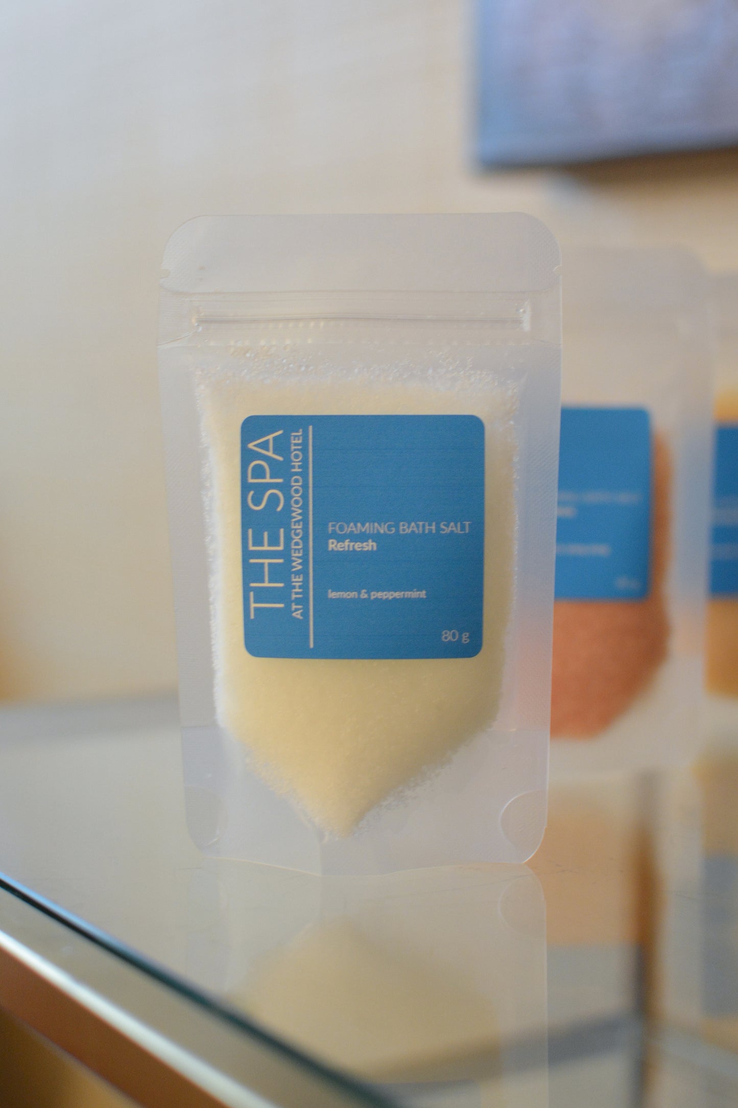 Foaming Bath Salt- Refresh