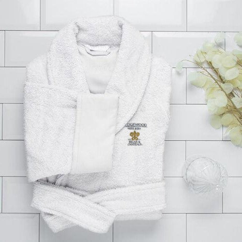 Wedgewood Logo Embroidered Frette Robes