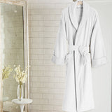Wedgewood Logo Embroidered Frette Robes
